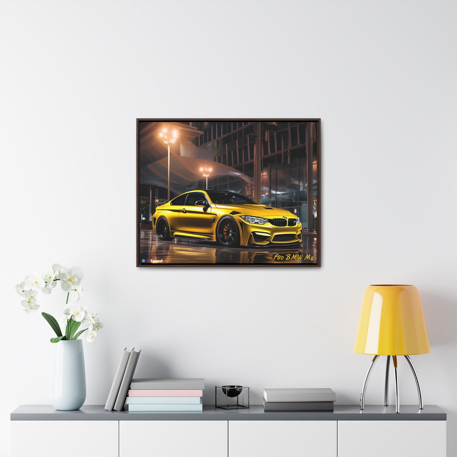 BAVSpeed F80 BMW M4 Austin Yellow