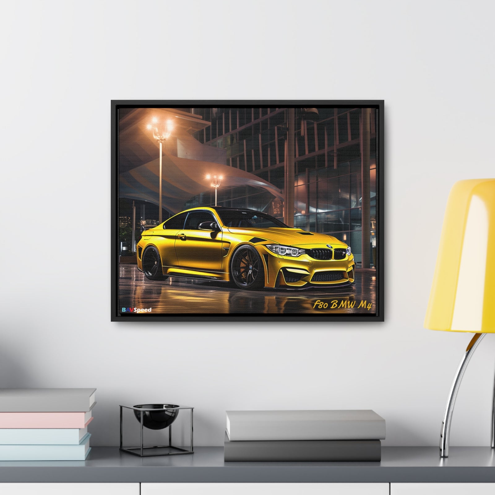 BAVSpeed F80 BMW M4 Austin Yellow