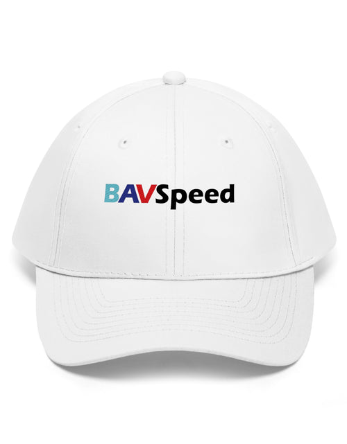 Load image into Gallery viewer, BAVSpeed BMW Grey Lid - Unisex Twill Baseball Hat
