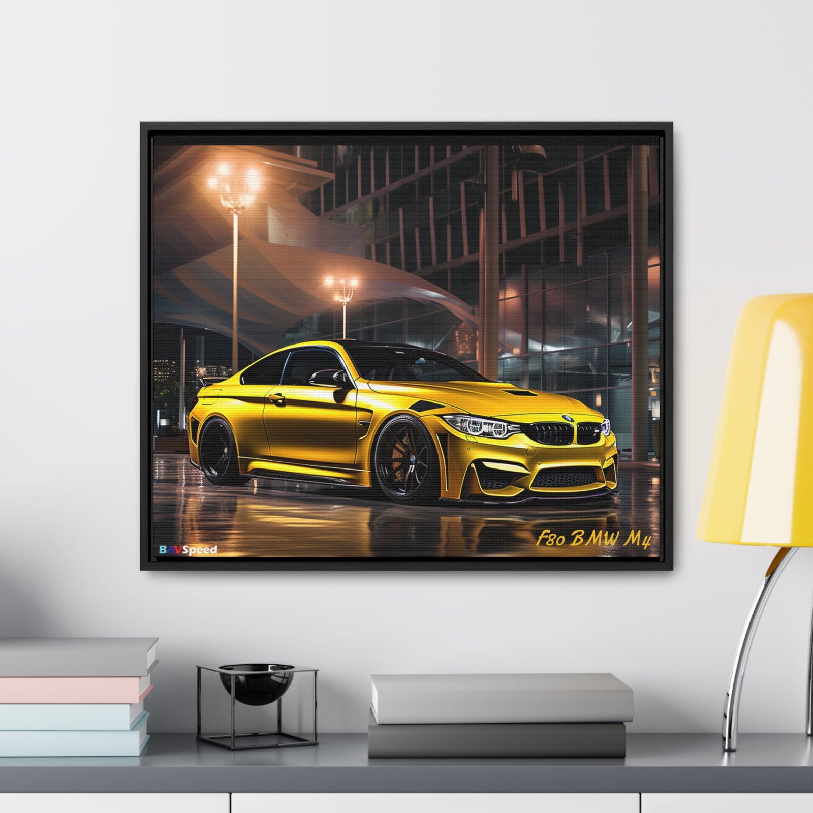 BAVSpeed F80 BMW M4 Austin Yellow