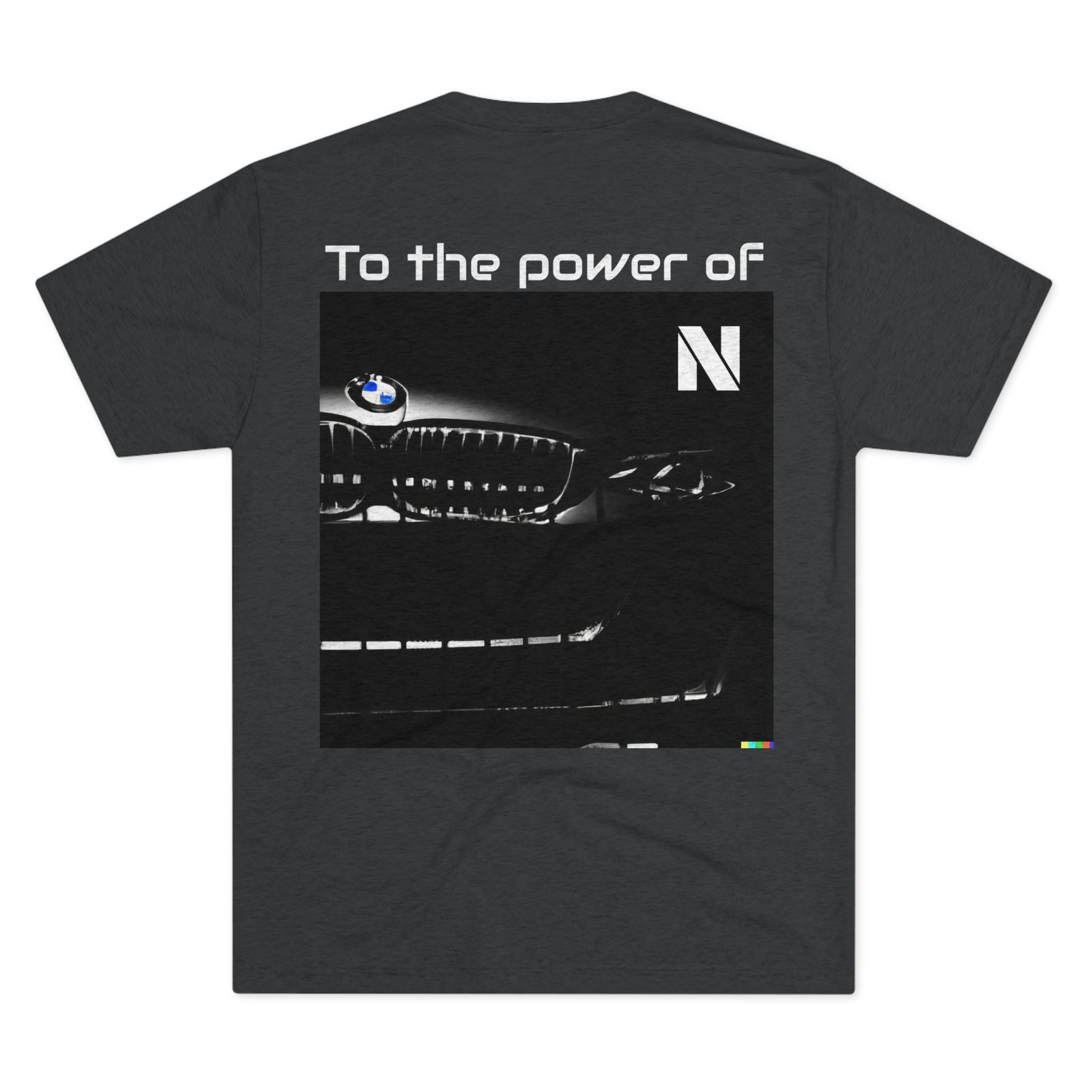 BAVSpeed Nx "To the power of N" T-Shirt Unisex Tri-Blend Crew Tee