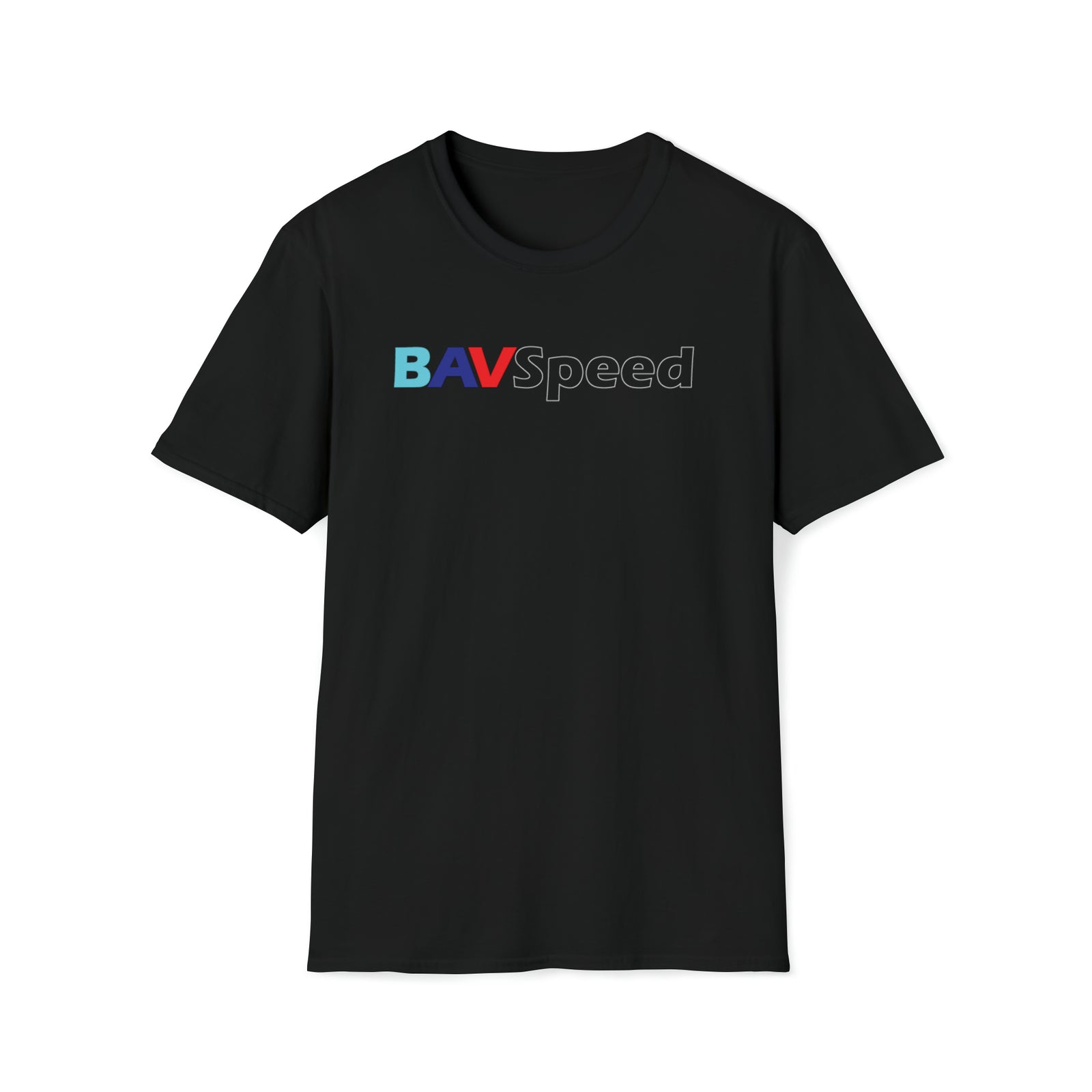 BAVSpeed Sport T "Full Frontal" BMW Fan - Unisex Softstyle T-Shirt