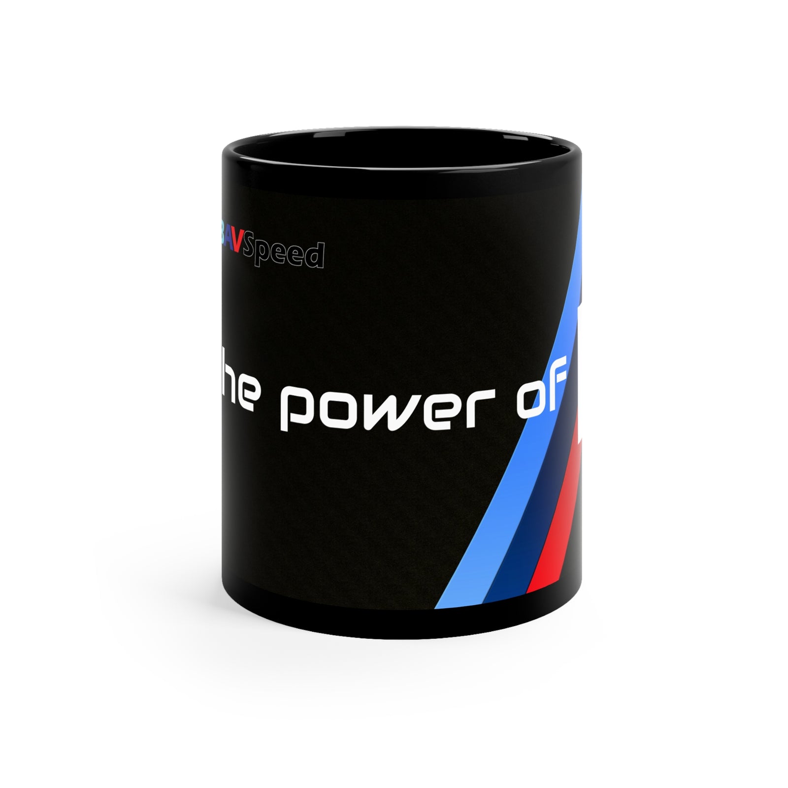 BAVSpeed "To the power of N" -  11oz Black Mug