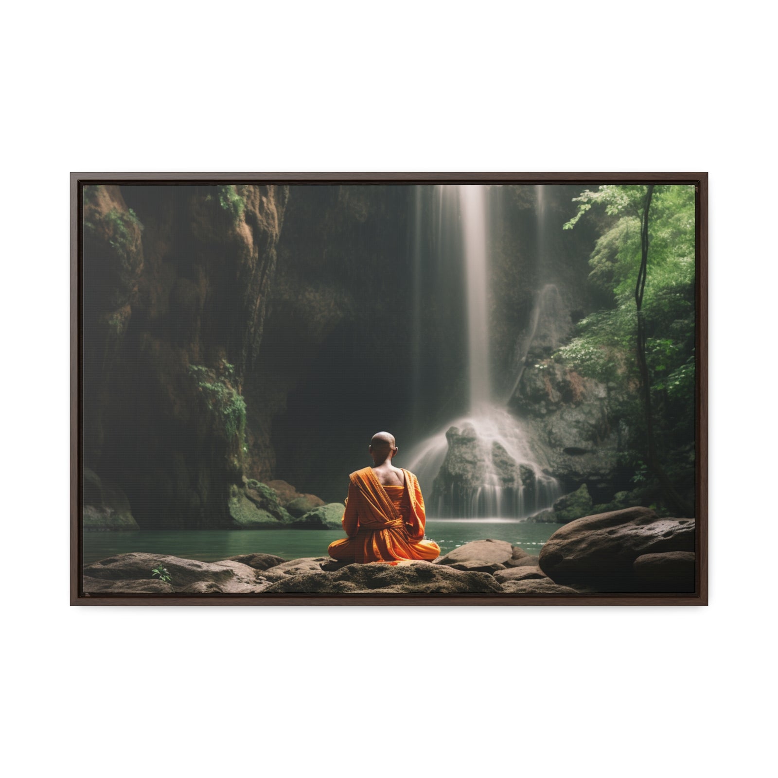 Serenity Gallery Canvas Wraps, Horizontal Frame