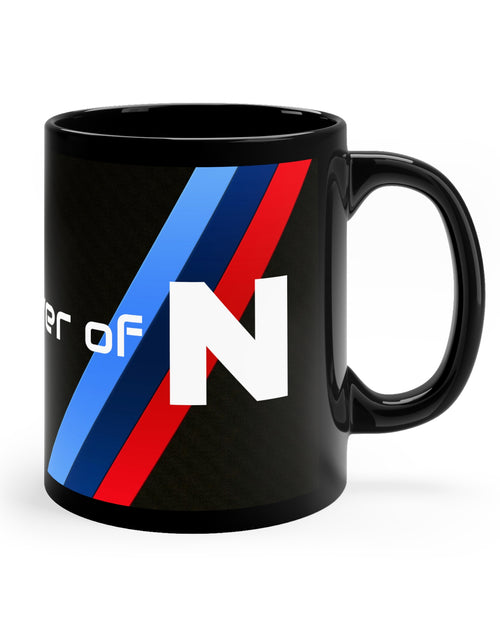 Load image into Gallery viewer, BAVSpeed &quot;To the power of N&quot; -  11oz Black Mug
