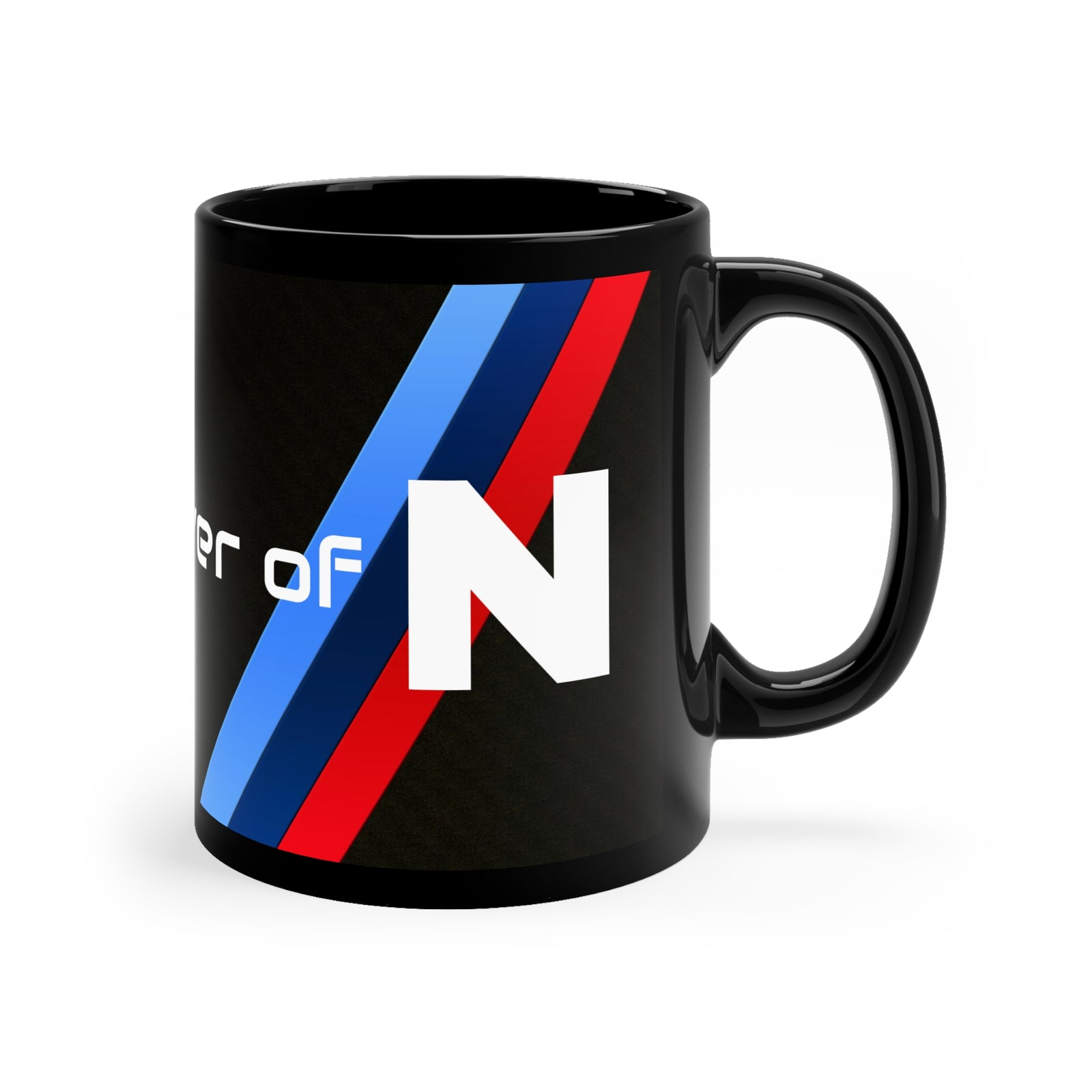 BAVSpeed "To the power of N" -  11oz Black Mug