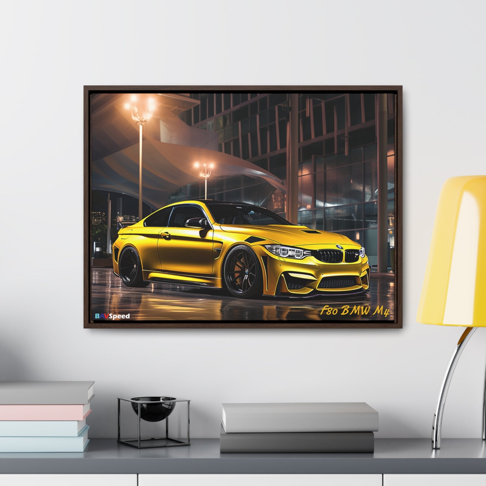 BAVSpeed F80 BMW M4 Austin Yellow