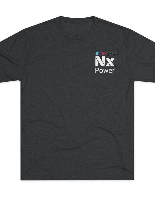 Load image into Gallery viewer, BAVSpeed Nx &quot;To the power of N&quot; T-Shirt Unisex Tri-Blend Crew Tee
