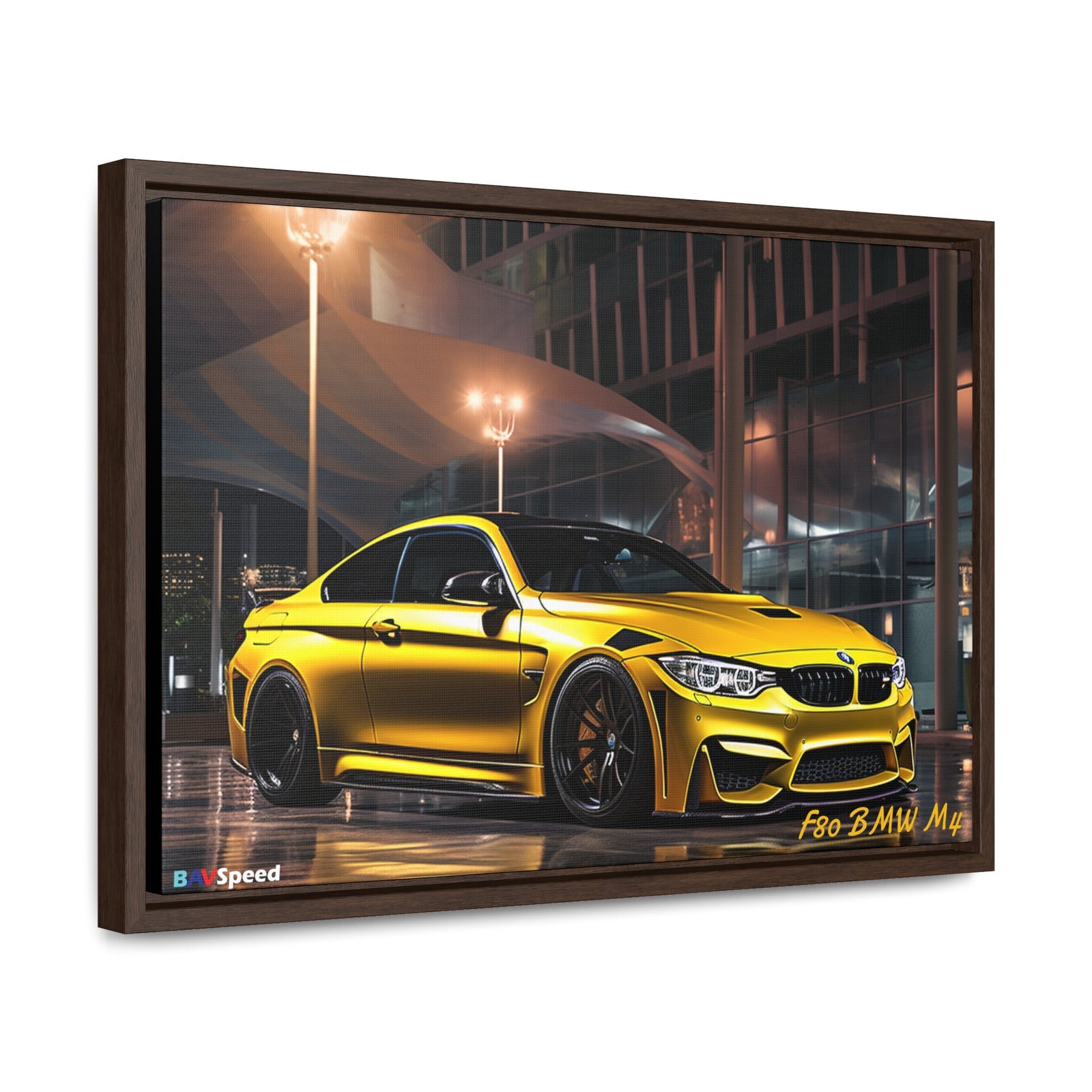 BAVSpeed F80 BMW M4 Austin Yellow