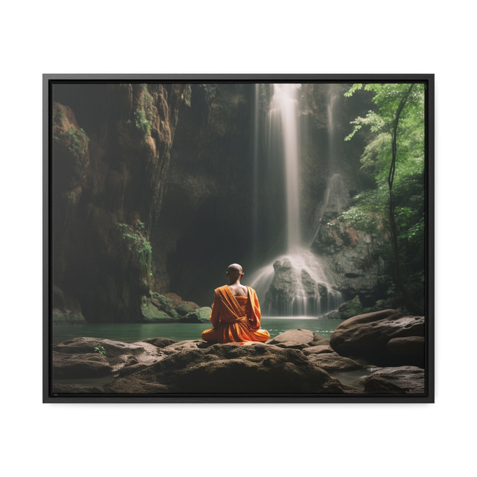 Serenity Gallery Canvas Wraps, Horizontal Frame