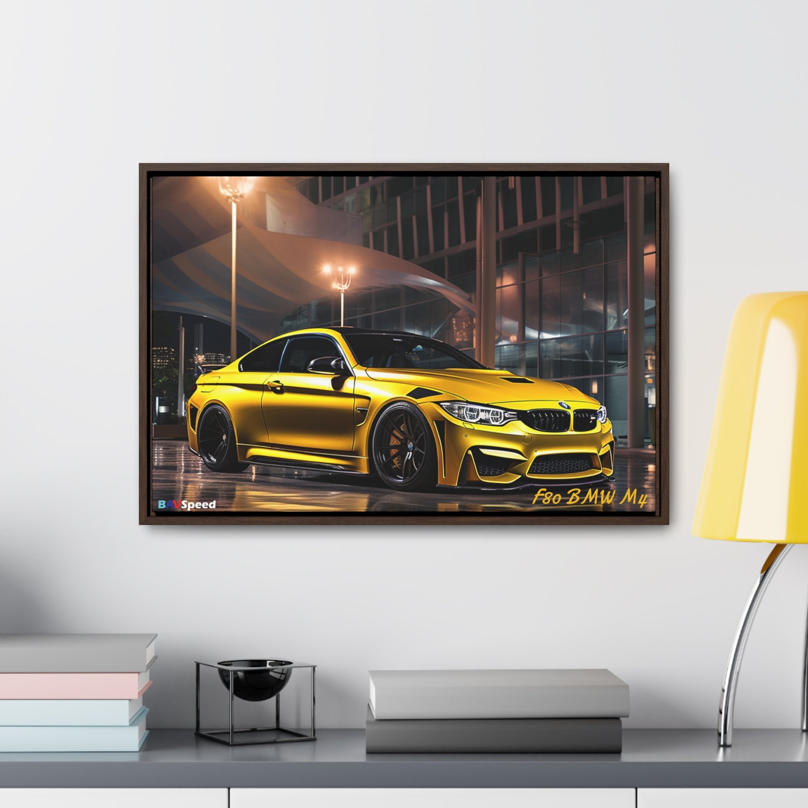 BAVSpeed F80 BMW M4 Austin Yellow