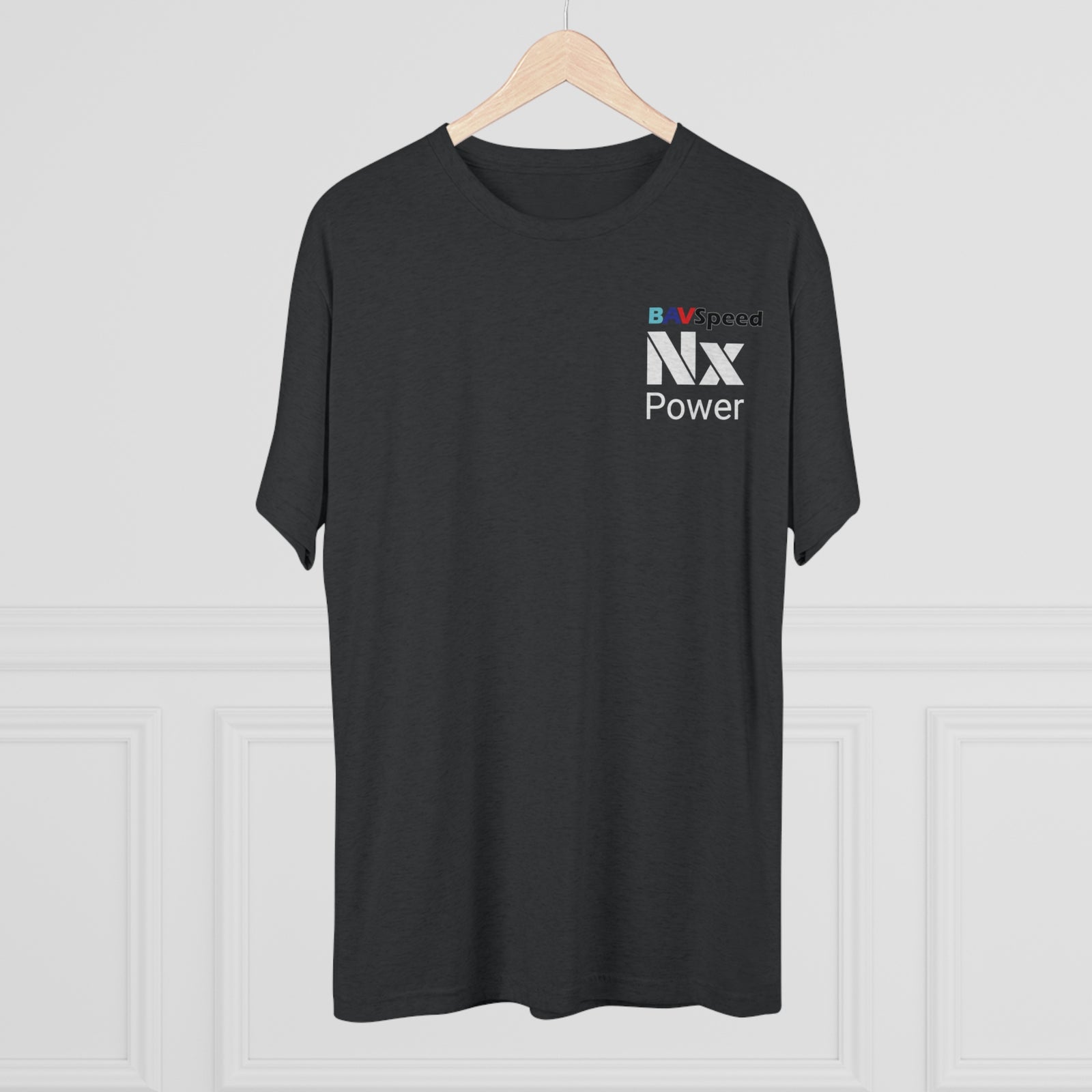 BAVSpeed Nx "To the power of N" T-Shirt Unisex Tri-Blend Crew Tee