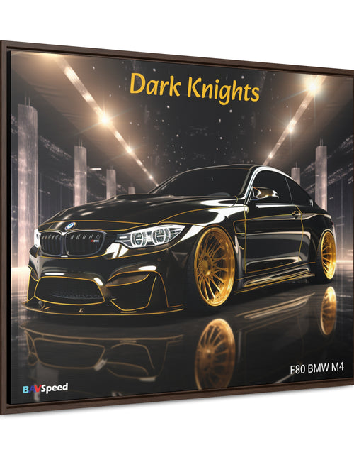 Load image into Gallery viewer, BAVSpeed F80 BMW Mr &quot;Dark Knights&quot; Framed Canvas Wall Art
