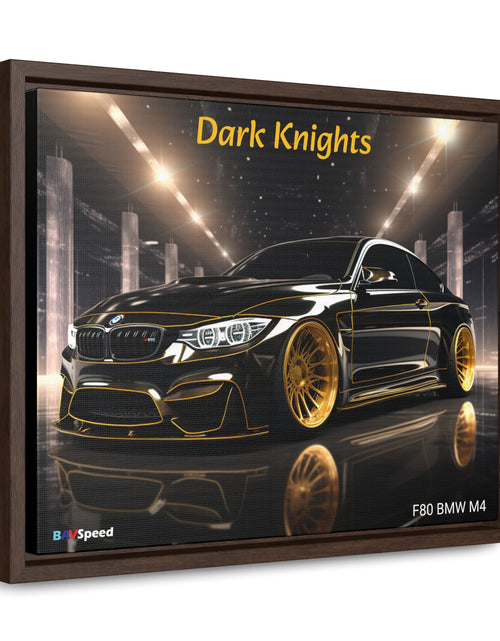 Load image into Gallery viewer, BAVSpeed F80 BMW Mr &quot;Dark Knights&quot; Framed Canvas Wall Art
