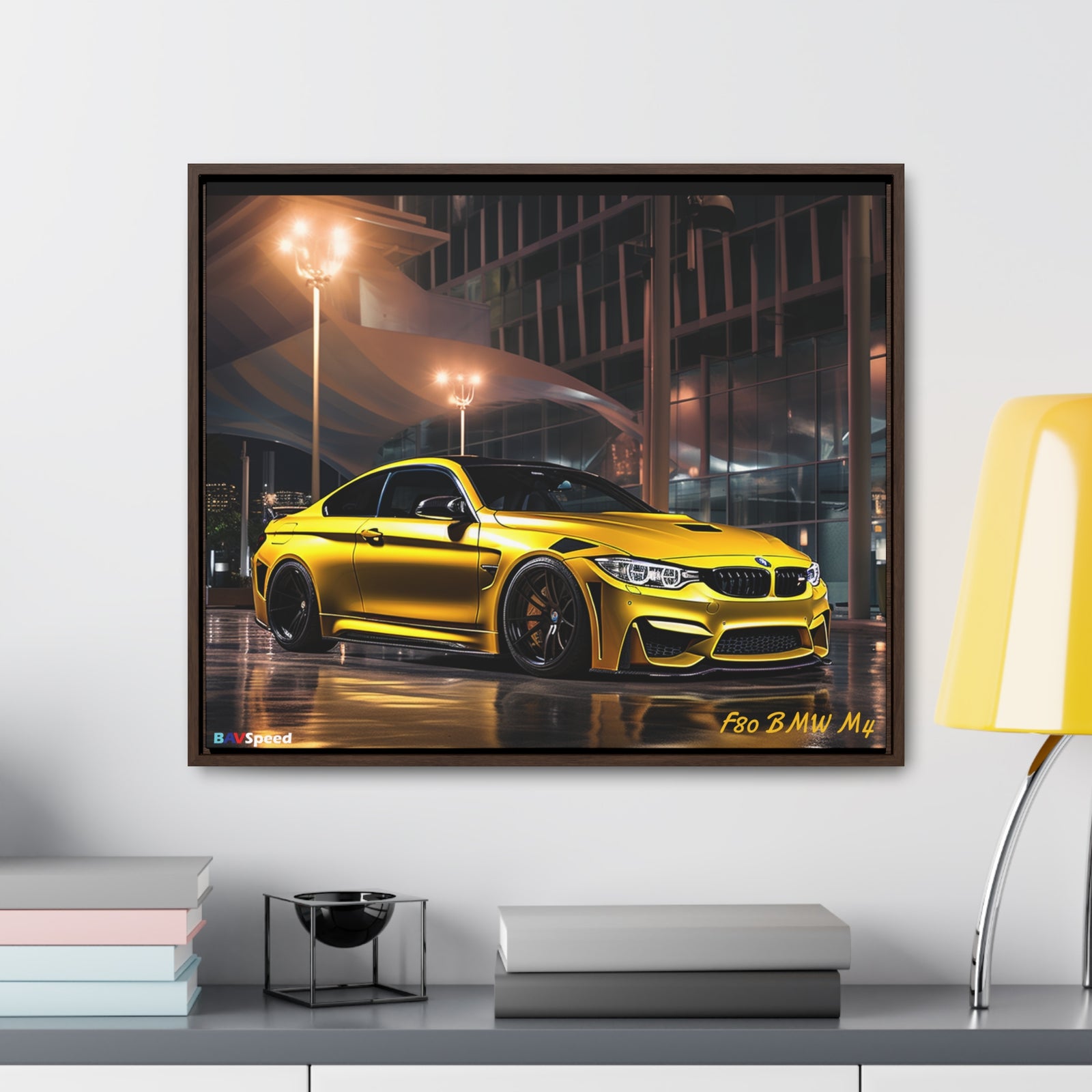 BAVSpeed F80 BMW M4 Austin Yellow