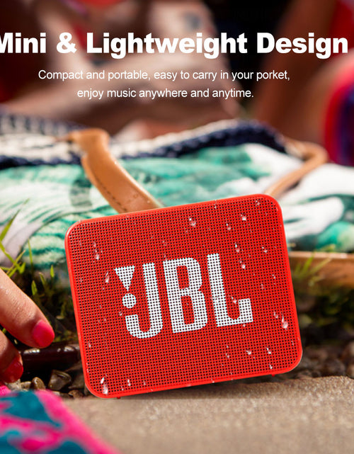 Load image into Gallery viewer, JBL GO 2 Wireless Bluetooth Speaker IPX7 Waterproof With Mic
