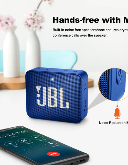 Load image into Gallery viewer, JBL GO 2 Wireless Bluetooth Speaker IPX7 Waterproof With Mic
